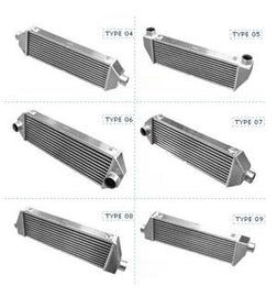 Intercooler universale in lega Serie 100