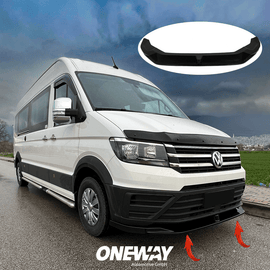 VW Volkswagen Crafter MK2 2017+ Lip Anteriore / MAN TGE MK1 Prefacelift 2017+ Lip Anteriore Versione 2