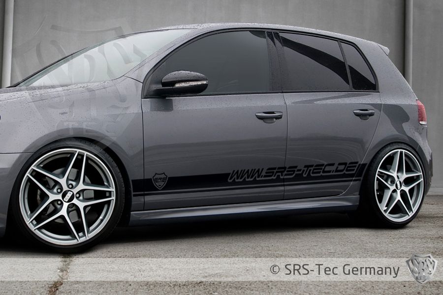 Minigonne laterali stile ED35, VW Golf 6