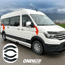 VW Volkswagen Crafter MK2 2017+ Archetti Passaruota con ABE TÜV
