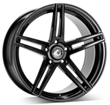 Cerchio in Lega WRATH Wheels WF1 18x8 ET42 5x112 GLOSS BLACK