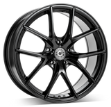 Cerchio in Lega WRATH Wheels WF11 18x8 ET40 5x112 GLOSS BLACK