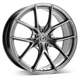 Cerchio in Lega WRATH Wheels WF11 18x8 ET35 5x120 HYPER BLACK