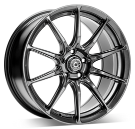 Cerchio in Lega WRATH Wheels WF12 18x8.5 ET45 5x114.3 HYPER BLACK