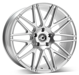 Cerchio in Lega WRATH Wheels WF3 19x8.5 ET42 5x112 BRIGHT SILVER
