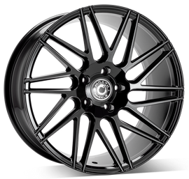 Cerchio in Lega WRATH Wheels WF4 18x8 ET40 5x112 GLOSS BLACK