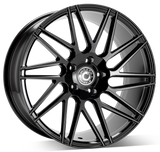 Cerchio in Lega WRATH Wheels WF4 18x8 ET40 5x112 GLOSS BLACK