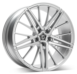 Cerchio in Lega WRATH Wheels WF5 19x8.5 ET42 5x112 BRIGHT SILVER POLISHED FACE