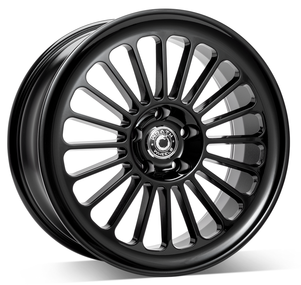 Cerchio in Lega WRATH Wheels WF8 18x8.5 ET35 5x112 GLOSS BLACK