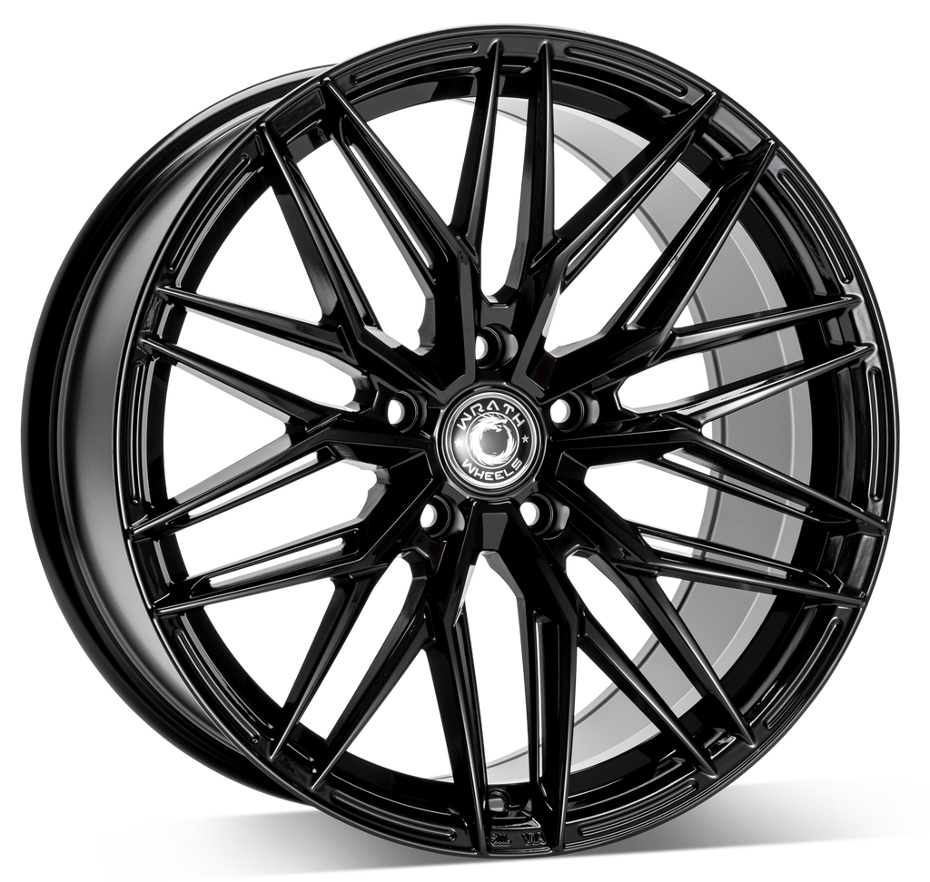 Cerchio in Lega WRATH Wheels WF9 19x8.5 ET35 5x120 GLOSS BLACK