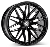 Cerchio in Lega WRATH Wheels WF9 19x8.5 ET40 5x112 GLOSS BLACK