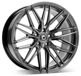 Cerchio in Lega WRATH Wheels WF9 19x8.5 ET35 5x120 HYPER BLACK