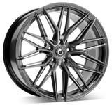 Cerchio in Lega WRATH Wheels WF9 19x8.5 ET40 5x112 HYPER BLACK