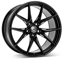 Load image into Gallery viewer, Cerchio in Lega WRATH Wheels WFX 17x7.5 ET40 5x100 GLOSS BLACK