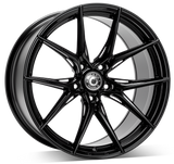 Cerchio in Lega WRATH Wheels WFX 19x9.5 ET40 5x120 GLOSS BLACK