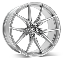 Carica l&#39;immagine nel visualizzatore di Gallery, Cerchio in Lega WRATH Wheels WFX 19x9.5 ET40 5x120 BRIGHT SILVER POLISHED FACE