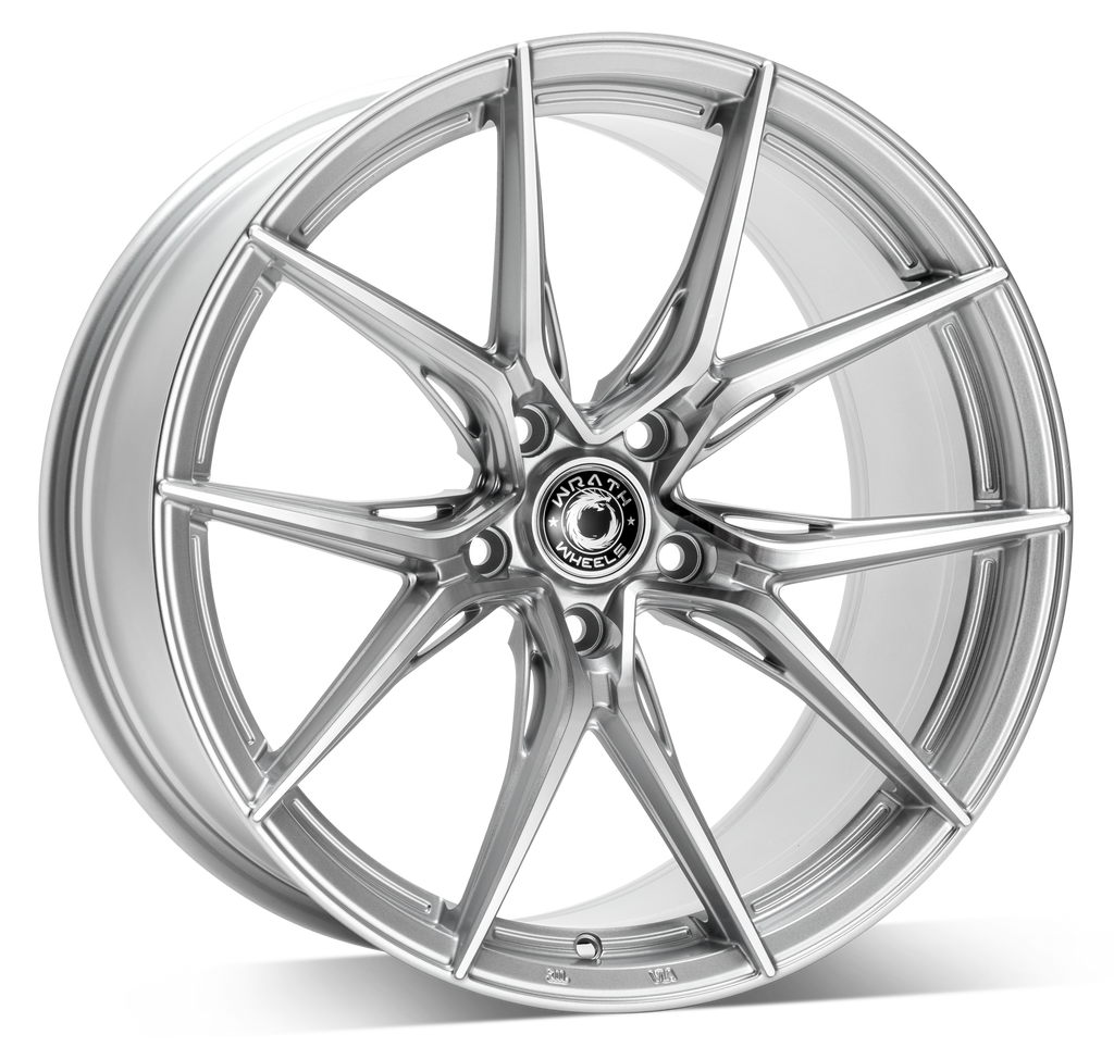 Cerchio in Lega WRATH Wheels WFX 20x9 ET38 5x120 BRIGHT SILVER POLISHED FACE