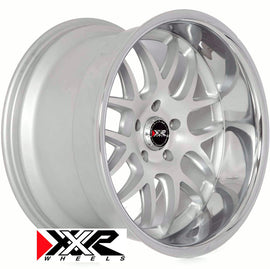 Cerchio in Lega XXR 526 18x10.5 ET20 5x114.3 SILVER CHROME RIM