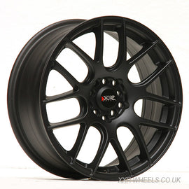 Cerchio in Lega XXR 530 17x8.25 ET25 5x100/114.3 FLAT BLACK