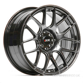Cerchio in Lega XXR 530 17x8.25 ET25 4x100/114.3 CHROME BLACK