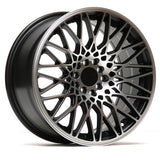 Cerchio in Lega XXR 553 17x8.25 ET22 5x100/114.3 FLAT MATT BLACK + MACHINED MATT FACE