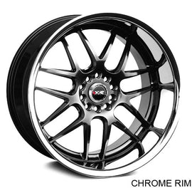 Cerchio in Lega XXR 526 18x10.5 ET20 5x114.3/120 CHROME BLACK CHROME RIM
