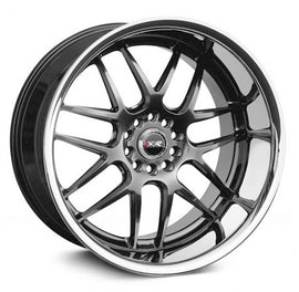Cerchio in Lega XXR 526 18x10.5 ET20 5x114.3/120 CHROME BLACK INNOX RIM