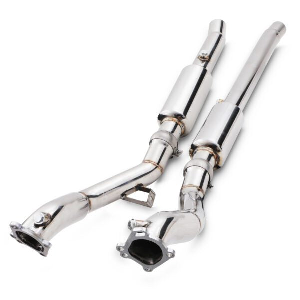 Downpipe di scarico Decat 2.5″ Audi S4 B5 2.7 Bi-Turbo 97-02