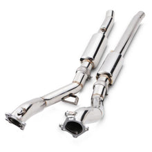 Load image into Gallery viewer, Downpipe di scarico Decat 2.5″ Audi S4 B5 2.7 Bi-Turbo 97-02