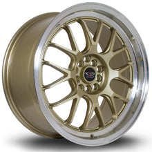 Carica l&#39;immagine nel visualizzatore di Gallery, Cerchio in Lega Rota MXR 18x8.5 5x100/114.3 ET44 Gold Polished Lip