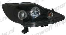 Peugeot 107 05+ Fari Anteriori Angeleye Neri
