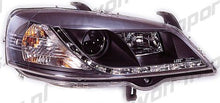 Carica l&#39;immagine nel visualizzatore di Gallery, Opel Astra G 98-03 Fari Anteriori R8 Style a LED Neri V2