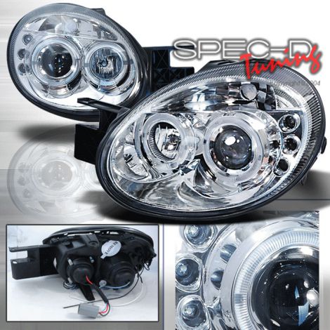 Dodge Neon 03-05 Fari Anteriori LED Chrome [SR]