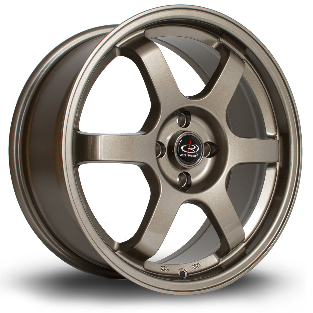 Cerchio in Lega Rota Grid 17x7.5 5x100 ET45 Bronze