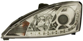 Ford Focus Mk1 98-01 Fari Anteriori R8 Style a LED Chrome V2
