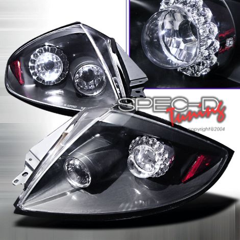 Mitsubishi Eclipse 06-07 Fanali Posteriori Neri LED [SR]