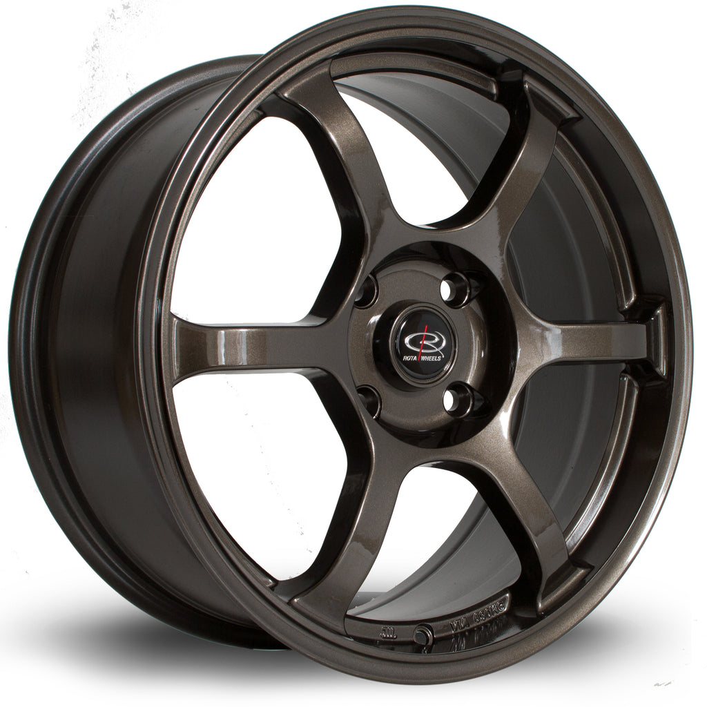 Cerchio in Lega Rota Boost 17x7.5 4x114.3 ET45 Gunmetal