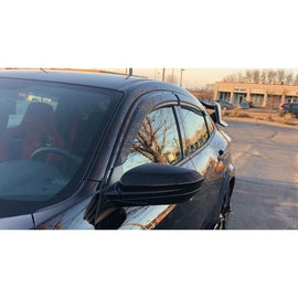 Frangivento Anteriore e Posteriore Mugen Style Smoke Plastica Honda Civic FC