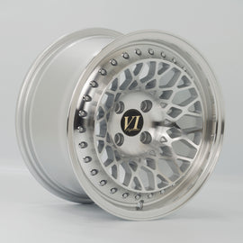Cerchio in Lega Rota Infinity 15x8.25 4x100 ET15 Silver
