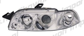 Fiat Punto 93-9/99 Fari Anteriori Angeleye Chrome unico blocco