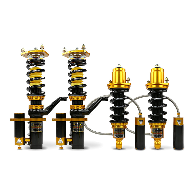 Assetto Regolabile YELLOW SPEED RACING YSR ADVANCED PRO PLUS 3-WAY CIRCUIT RACE COILOVERS BMW Serie-5 E34 87-96