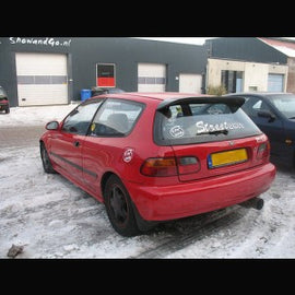 Aerodynamics Spoiler Spoon Civic EG EJ