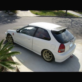 Aerodynamics Spoon Spoiler in vetroresina Civic EK EJ