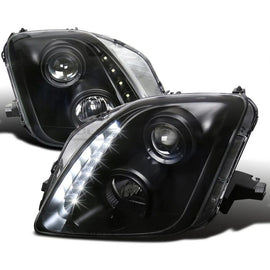 Fari Anteriori LED Interno Nero Honda Prelude BB