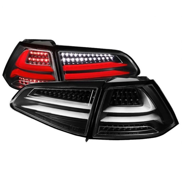 Fanali Posteriori LED Interno Nero Volkswagen Golf MK7