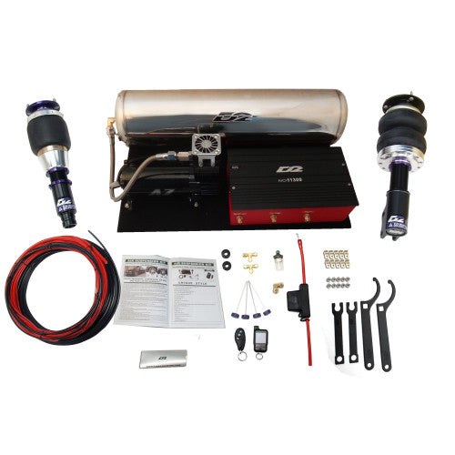 Kit Super Pro Assetti ad Aria Completi serie Deluxe Volkswagen GOLF MK6 (2WD) Stelo da 50mm