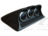 Ez-Pod Center Dash 52/60mm Manometro holder Mitsubishi Lancer Evo X 08/-