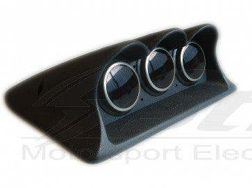 Ez-Pod Center Dash 52/60mm Manometro holder Mitsubishi Lancer Evo X 08/-
