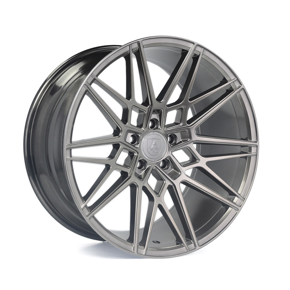 Cerchio in Lega AXE CF1 20x10.5 ET42 5x130 GLOSS CARBON