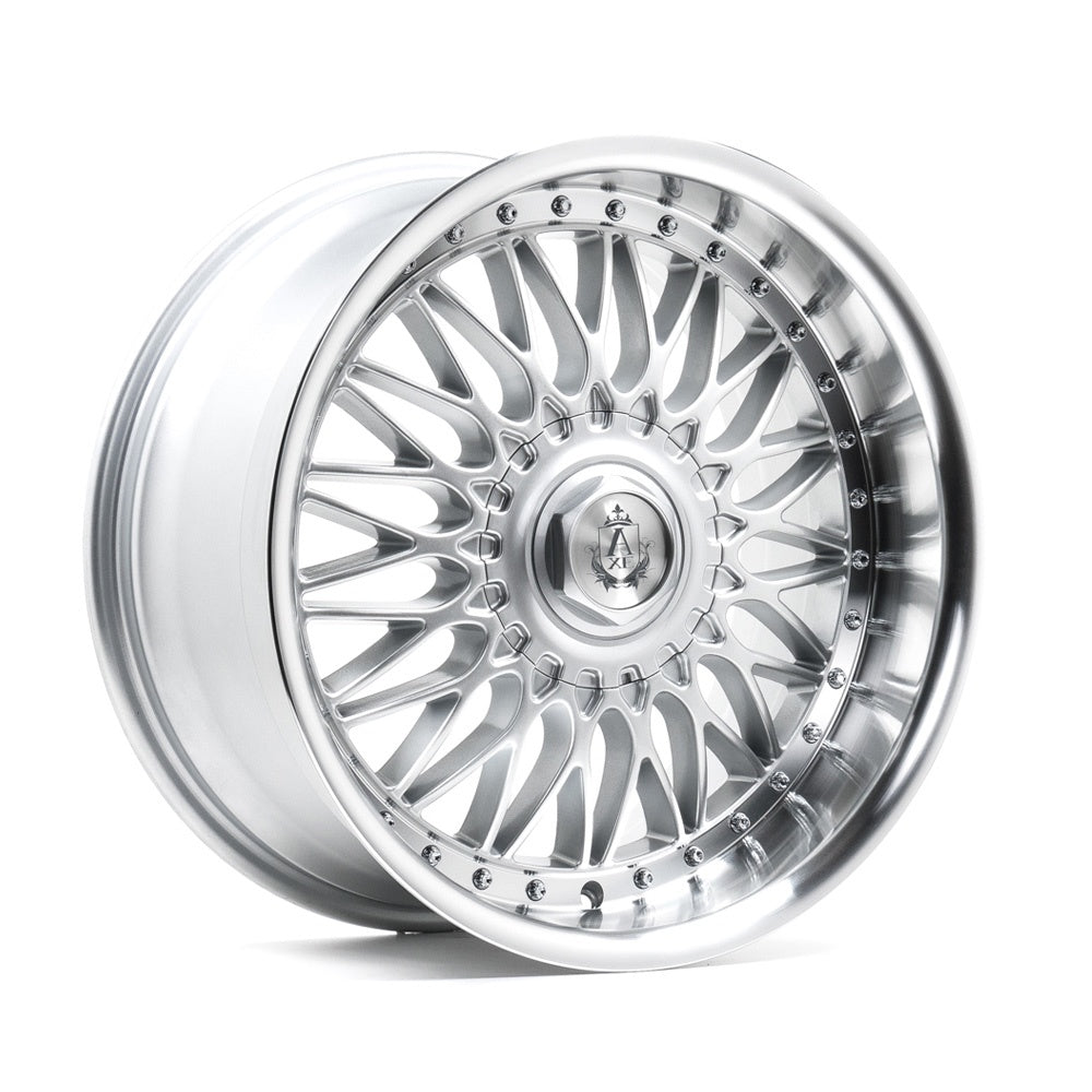 Cerchio in Lega AXE EX10 18x8 ET40 4x100 GLOSS SILVER & POLISHED